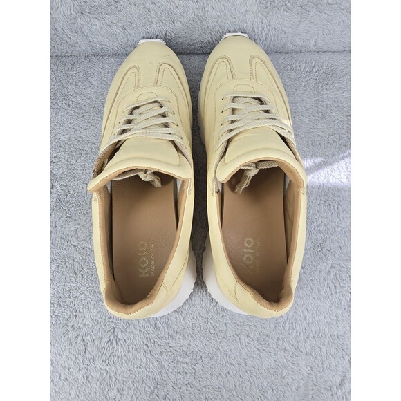 Koio Retro Runner Men\'s Size 44 EU Camel Suede Leather Lace Up Sneaker main image 6